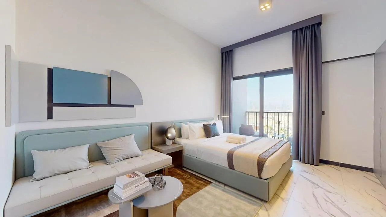 Mag Eye 930 - Calm Studio Apartment In Meydan Dubai